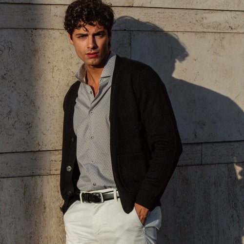 Camicia micro fantasia