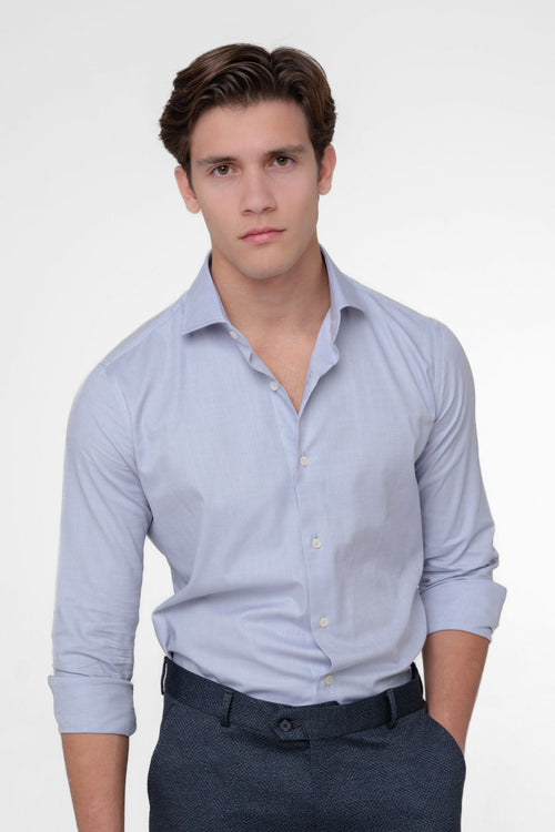 Camicia regular Oxford