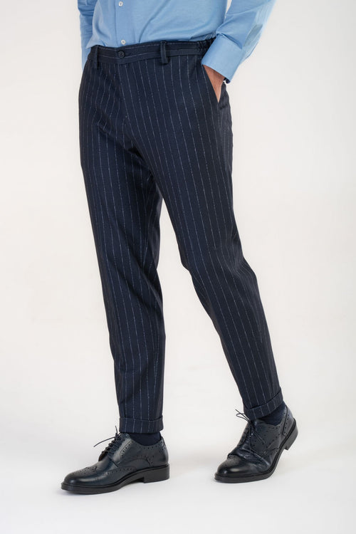 Pantaloni gessati