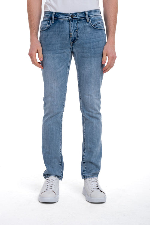 Jeans new reg cinque tasche chiaro
