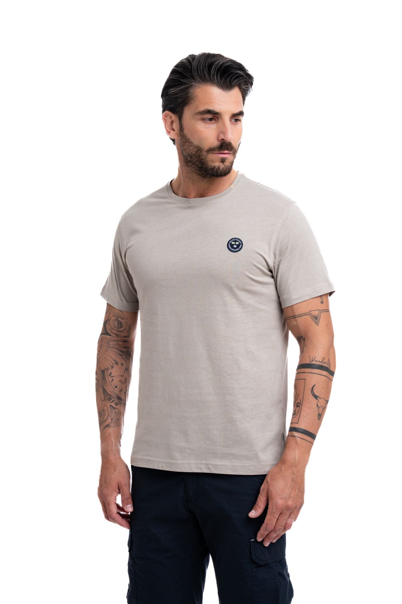 Maglia girocollo mezza manica