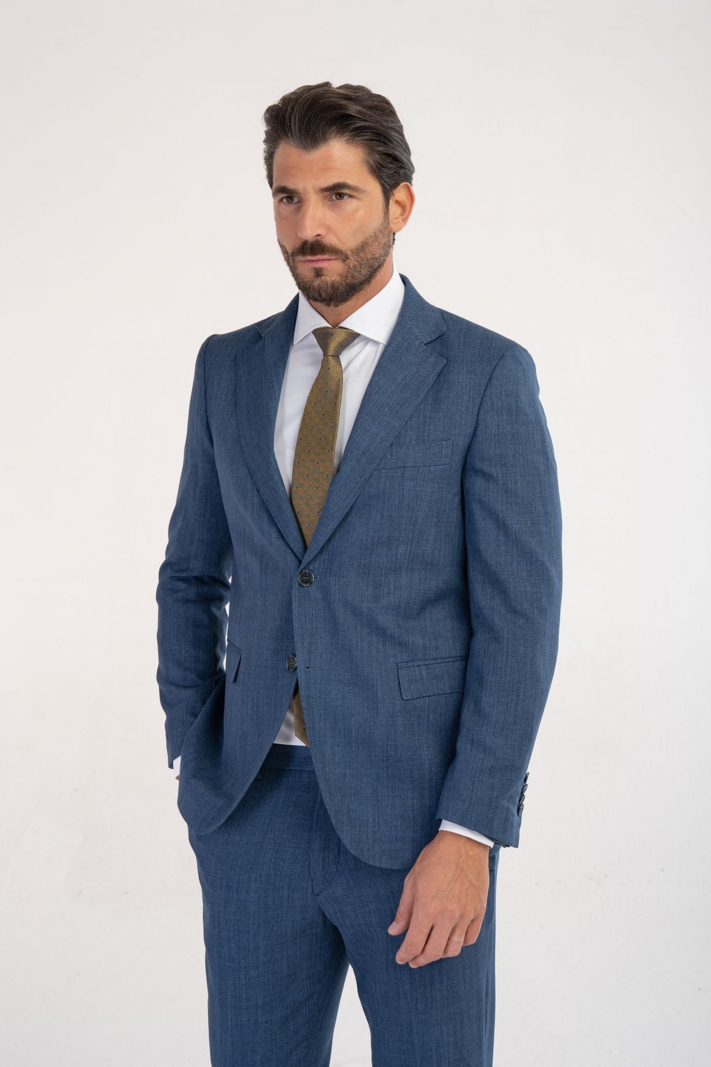 Giacca in texture fiammata