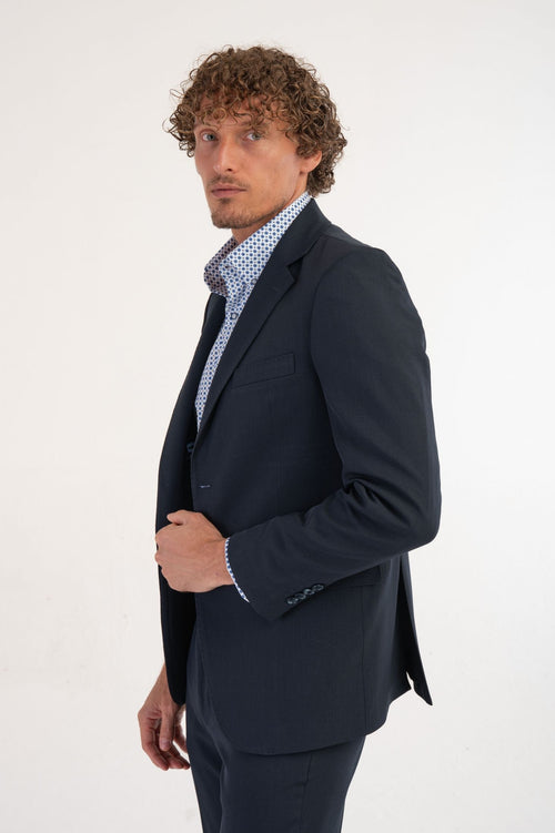 Giacca con texture melange