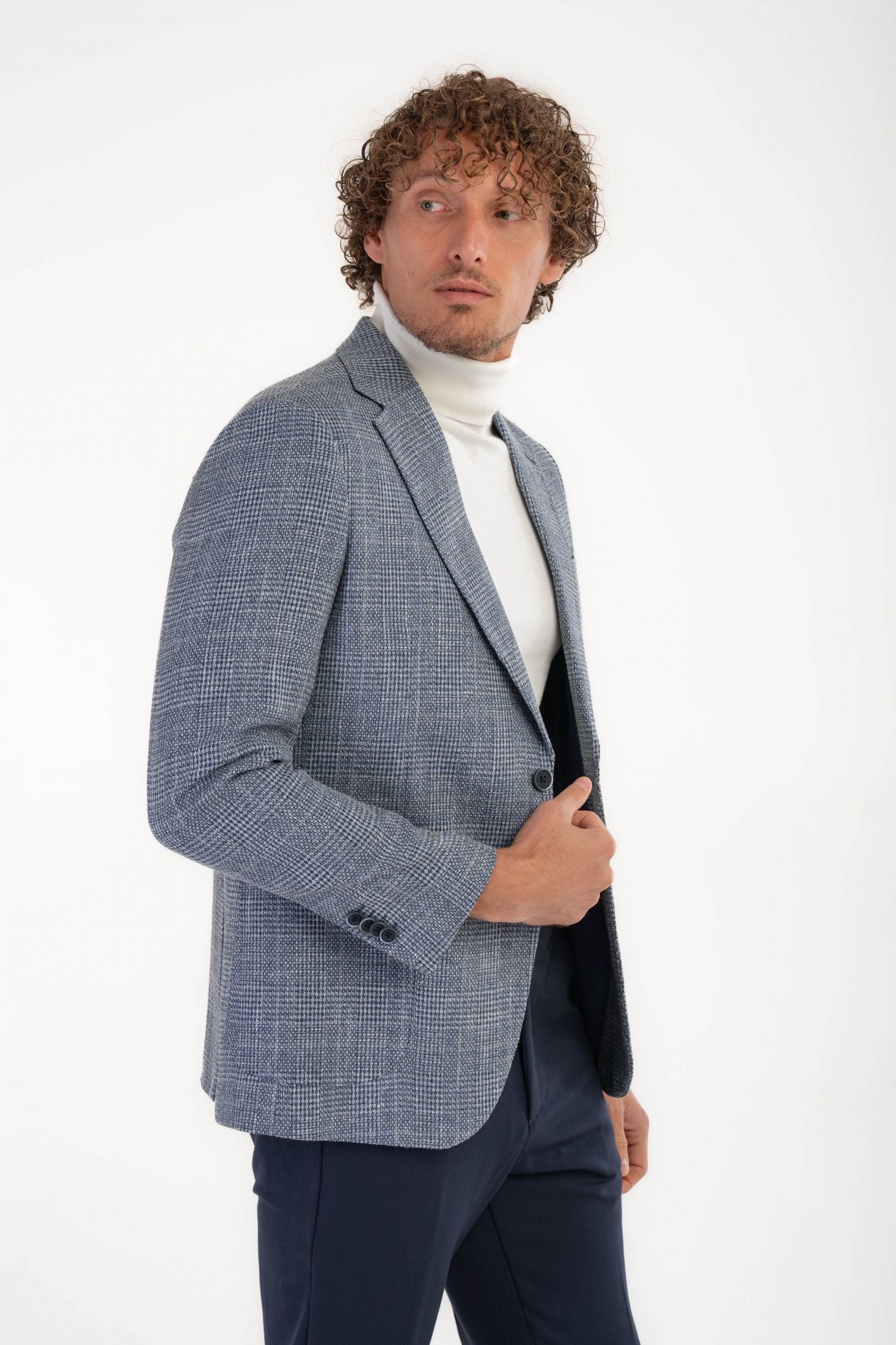 Giacca in motivo principe di Galles