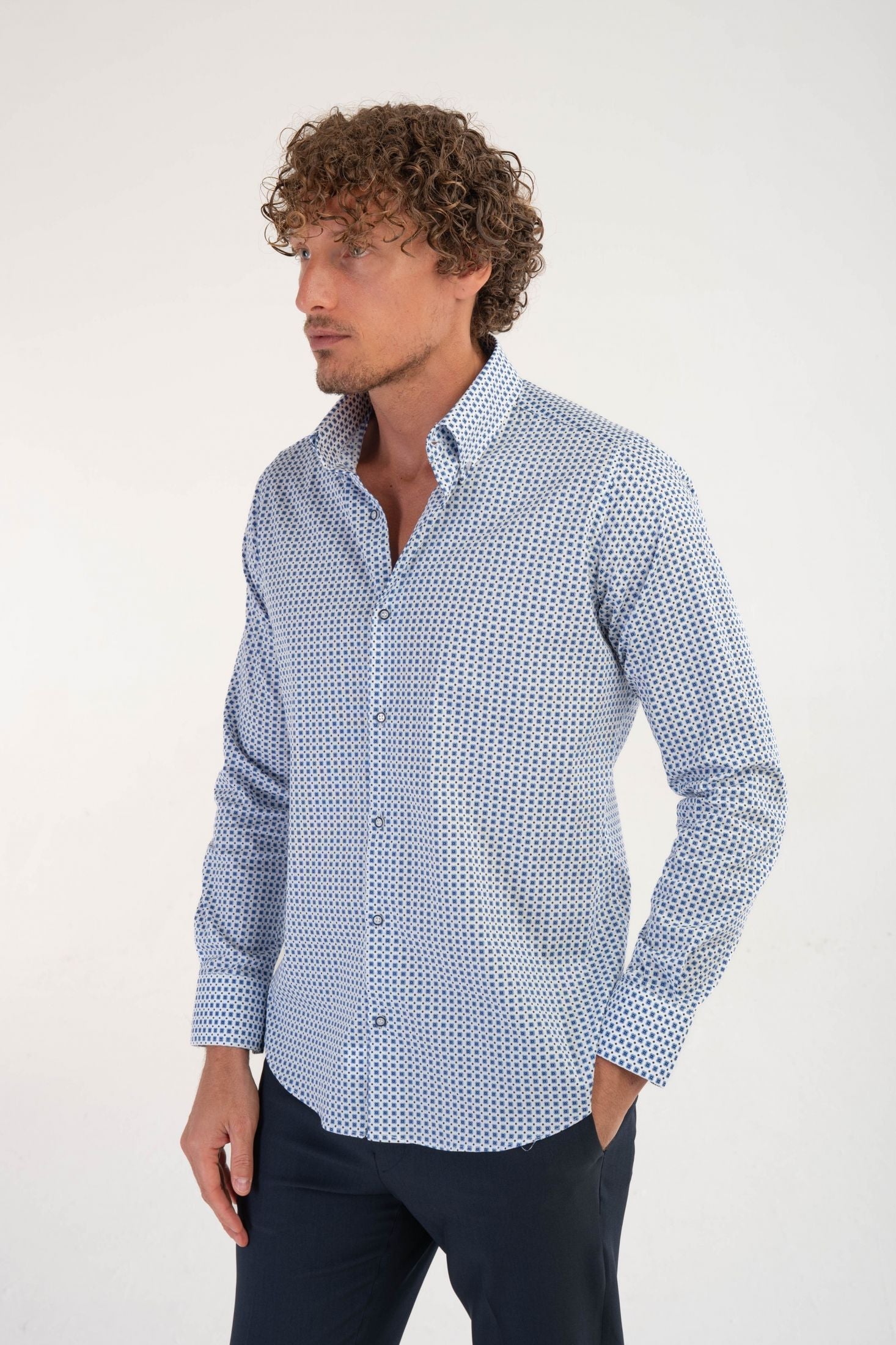 Camicia comfort fit botton down