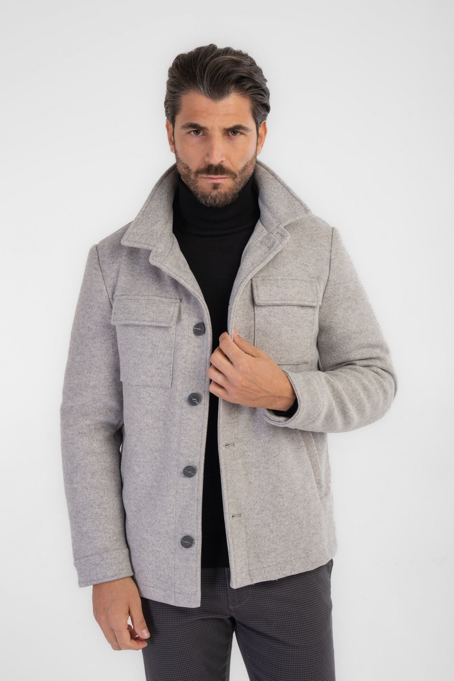 Giaccone con gilet interno removibile