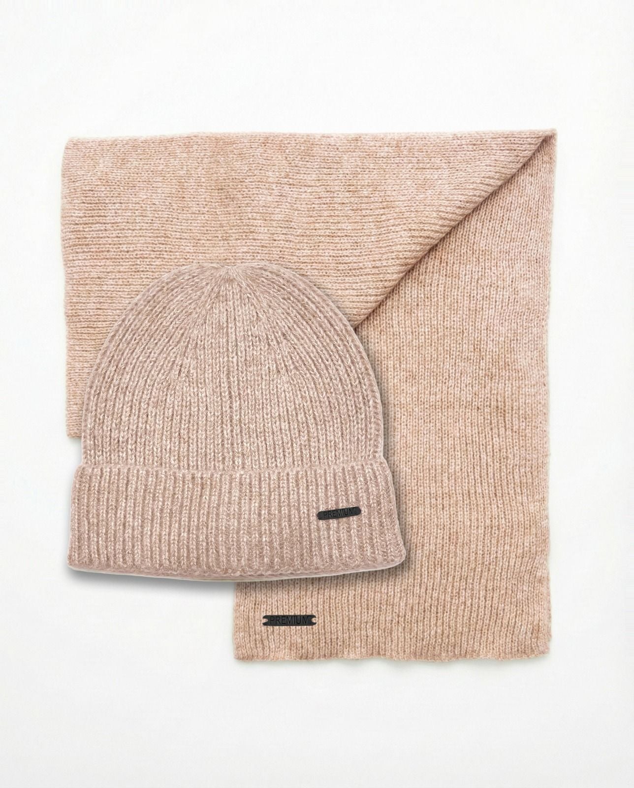 Set coordinato berretto e sciarpa