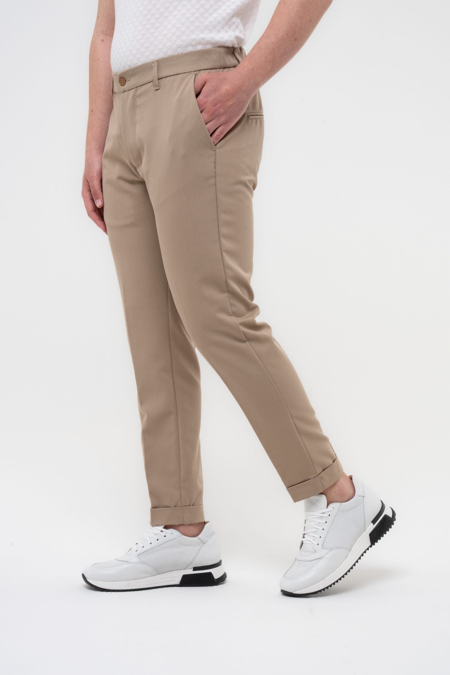 Pantaloni Chino con elastico