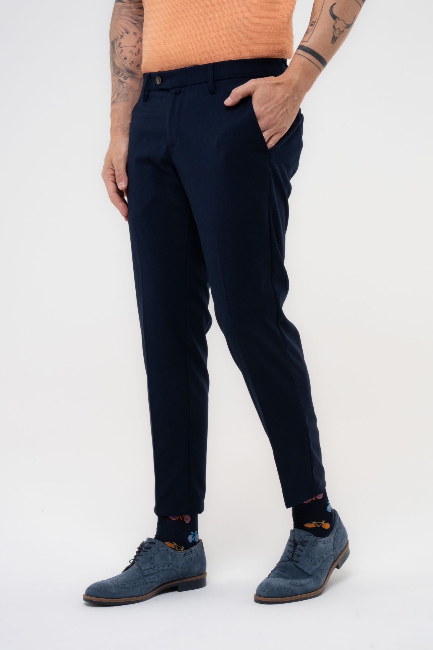 Pantaloni tasca america in tessuto tecnico