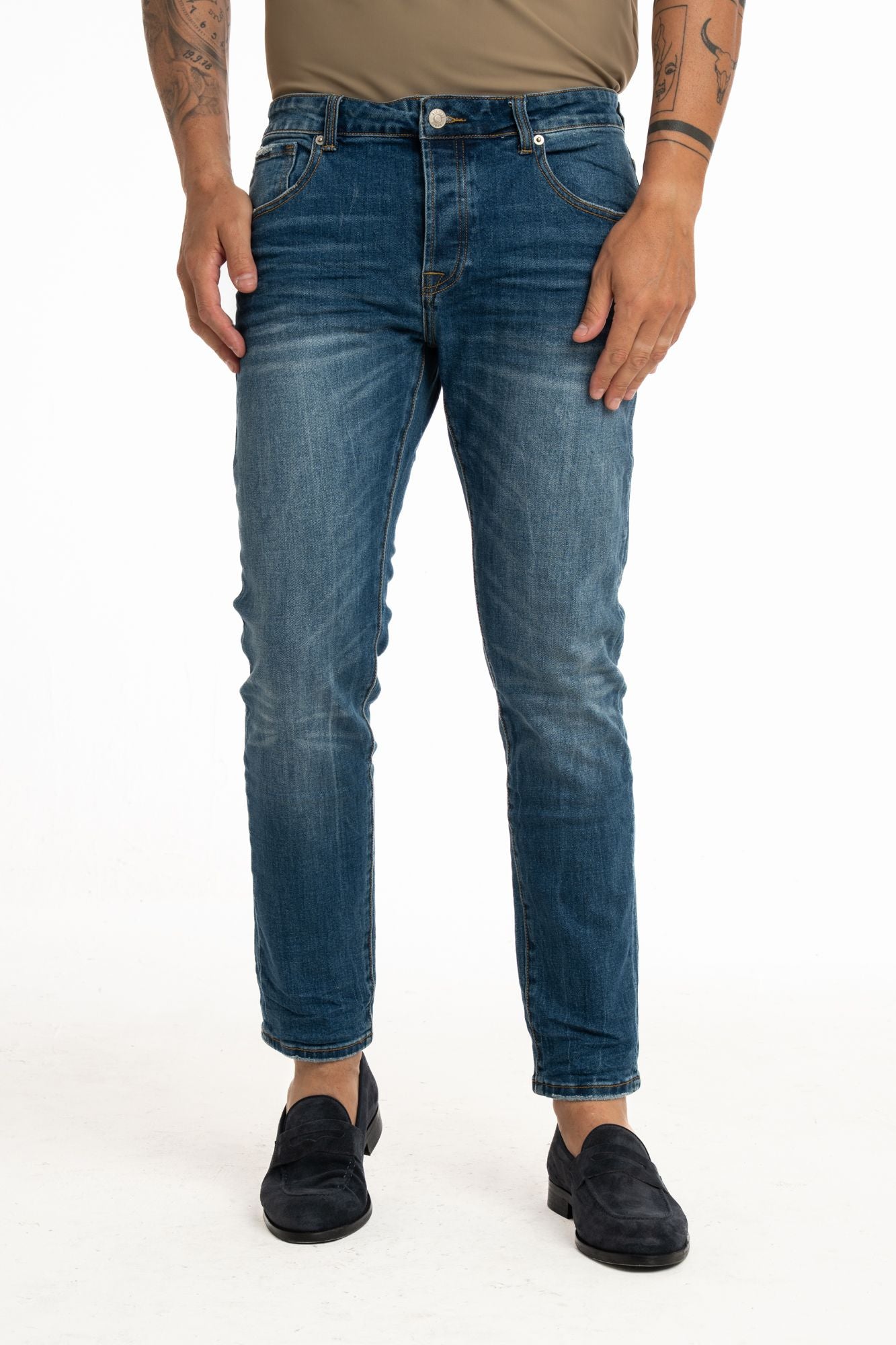 Jeans 5 tasche slim fit