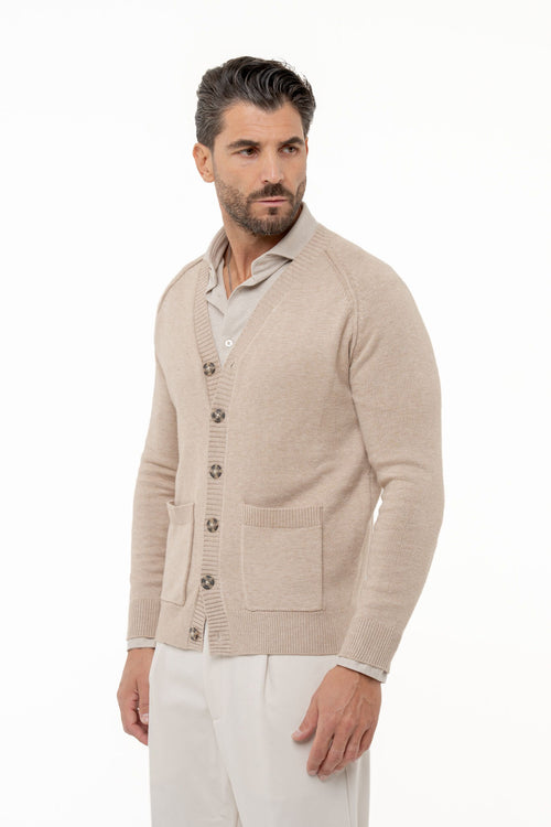 Cardigan con tasche