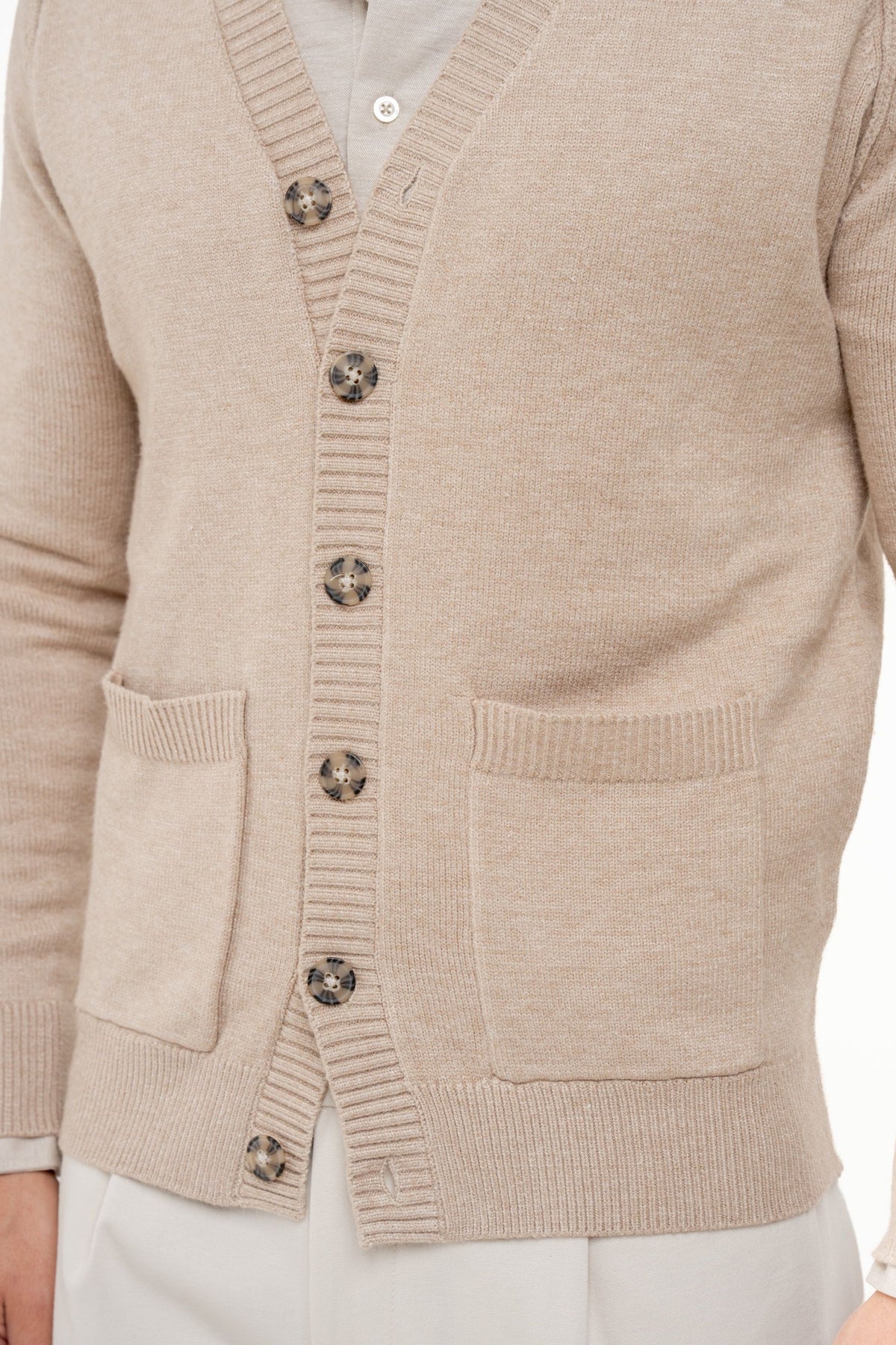 Cardigan con tasche
