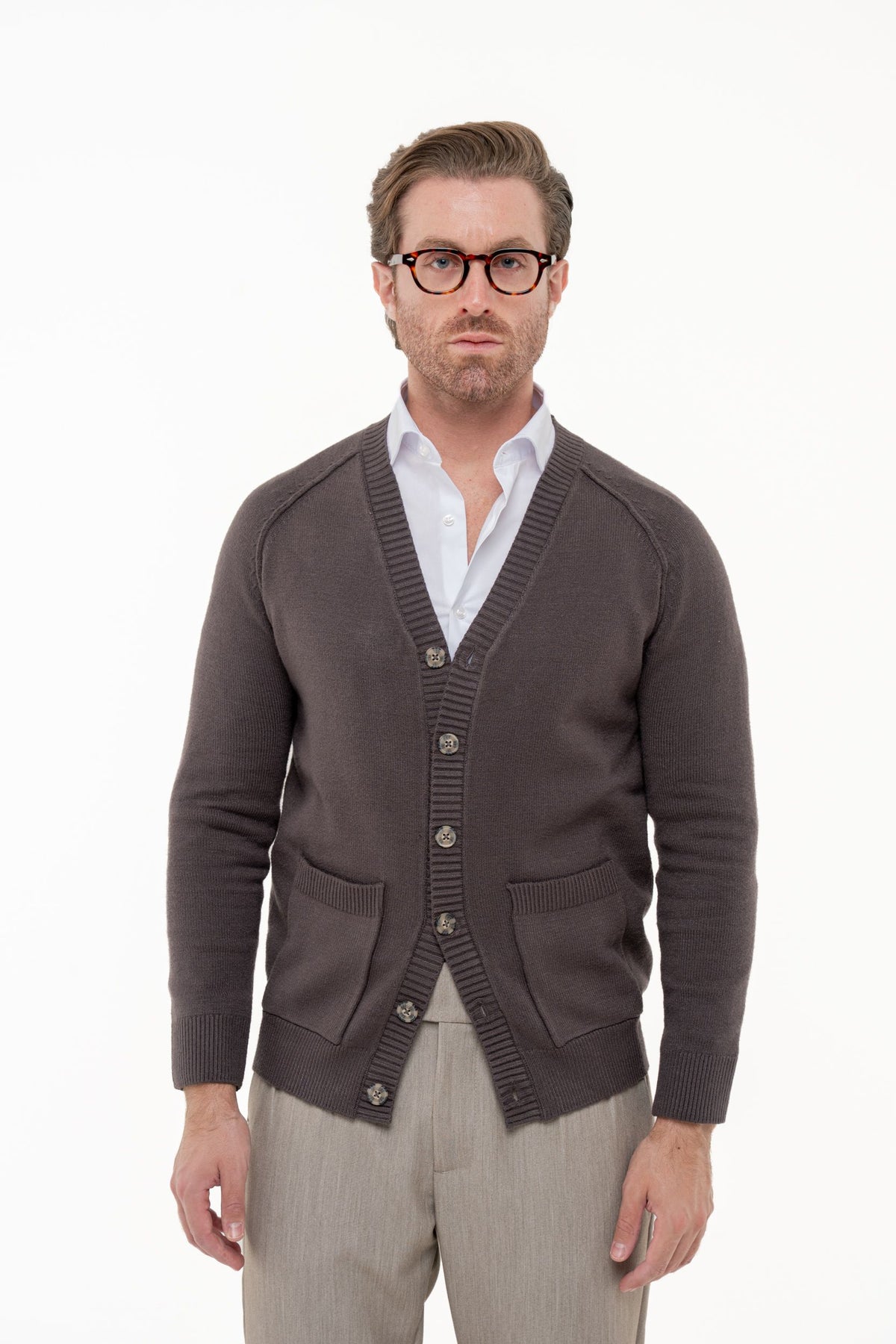 Cardigan con tasche
