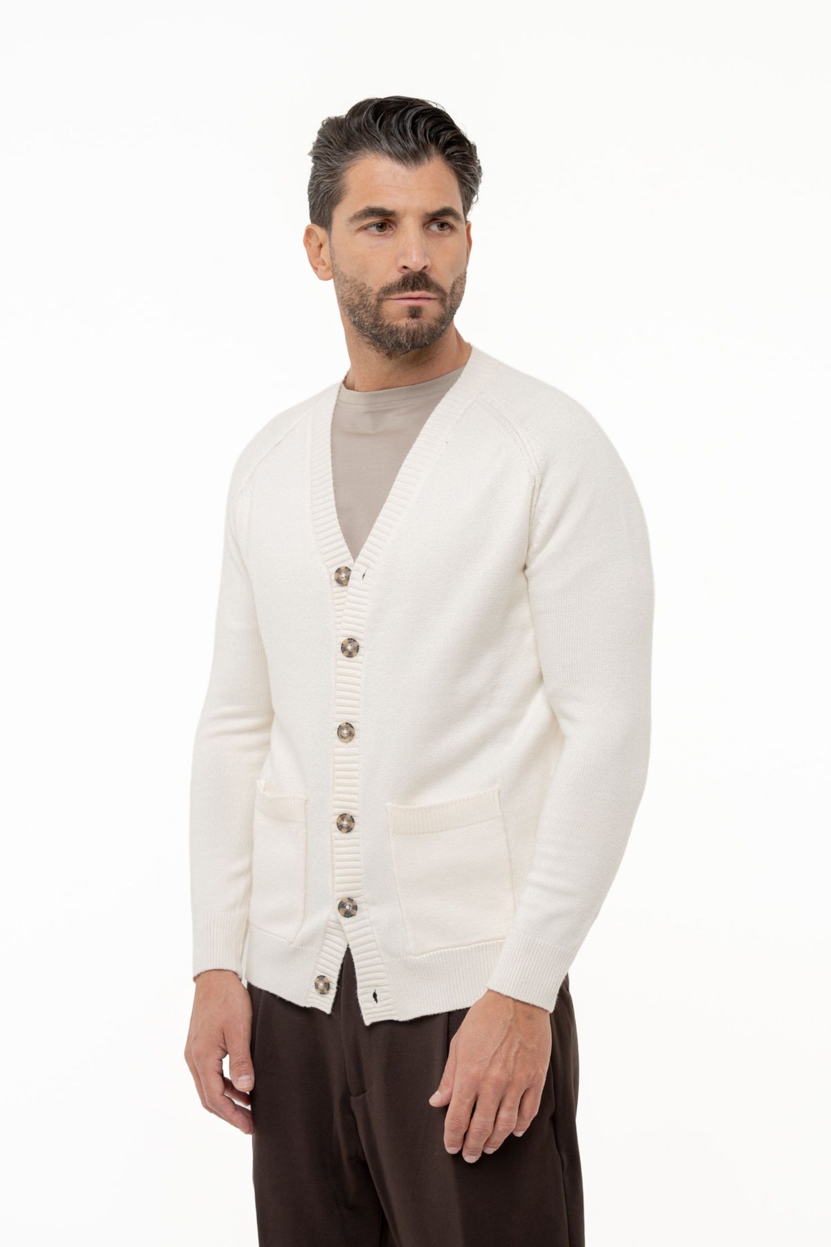 Cardigan con tasche