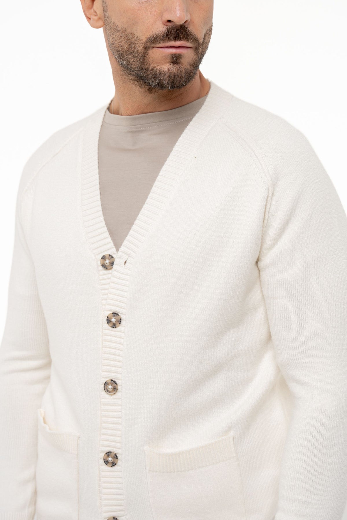 Cardigan con tasche