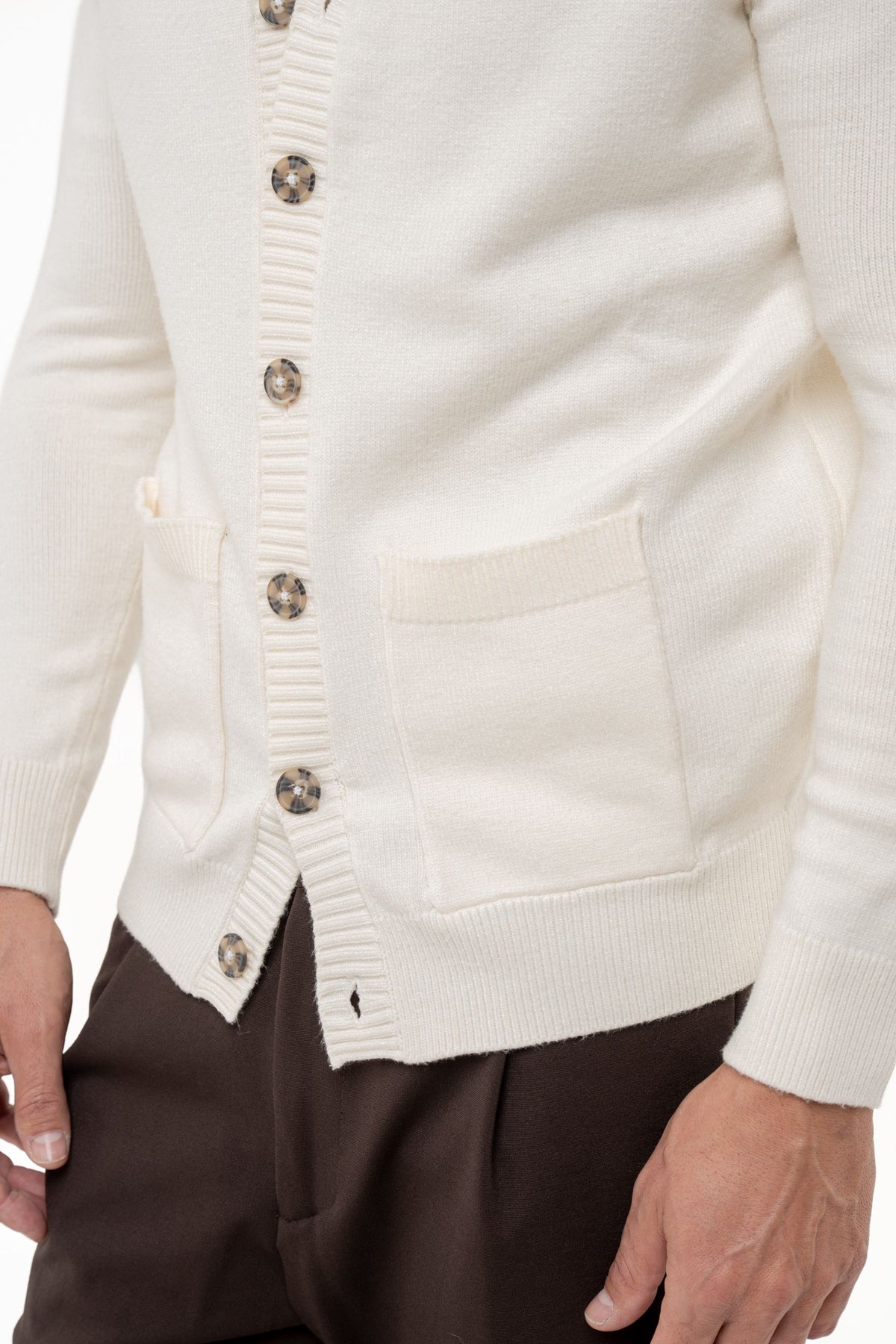 Cardigan con tasche