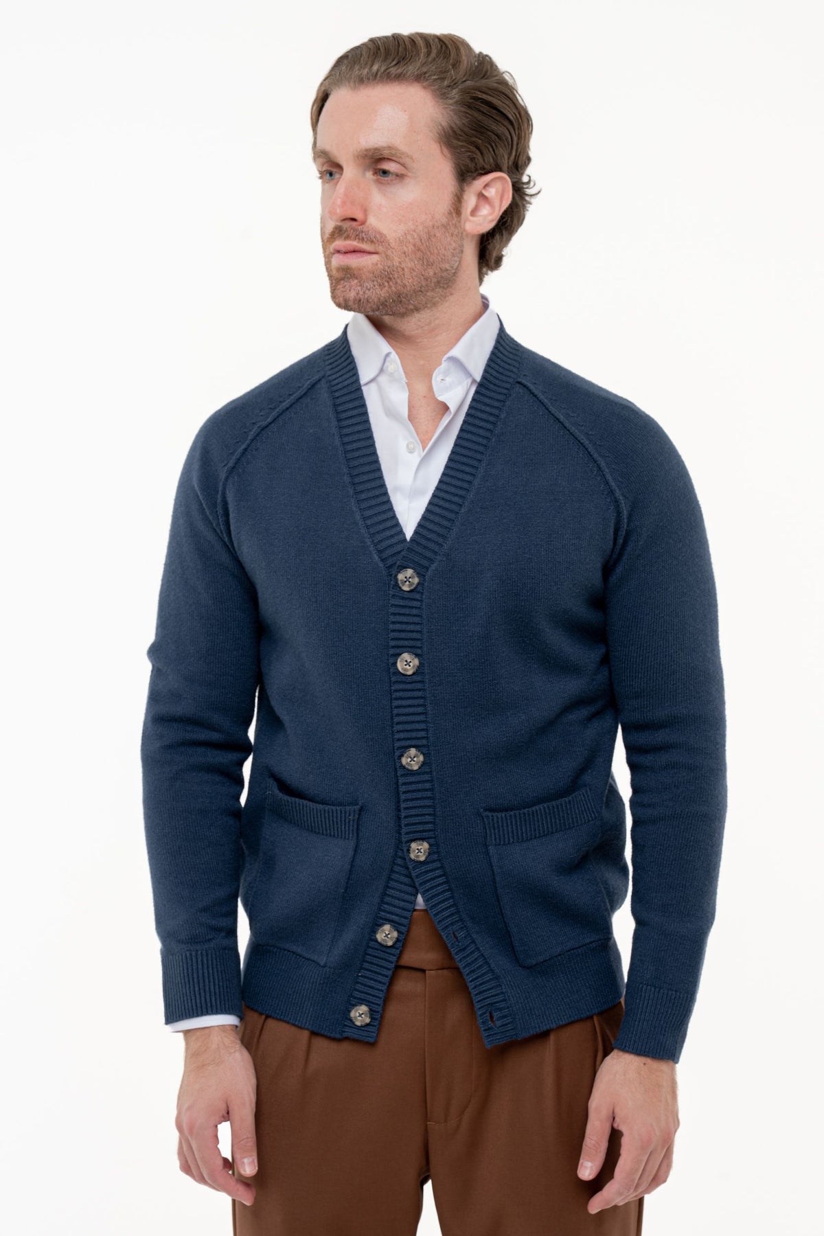 Cardigan con tasche