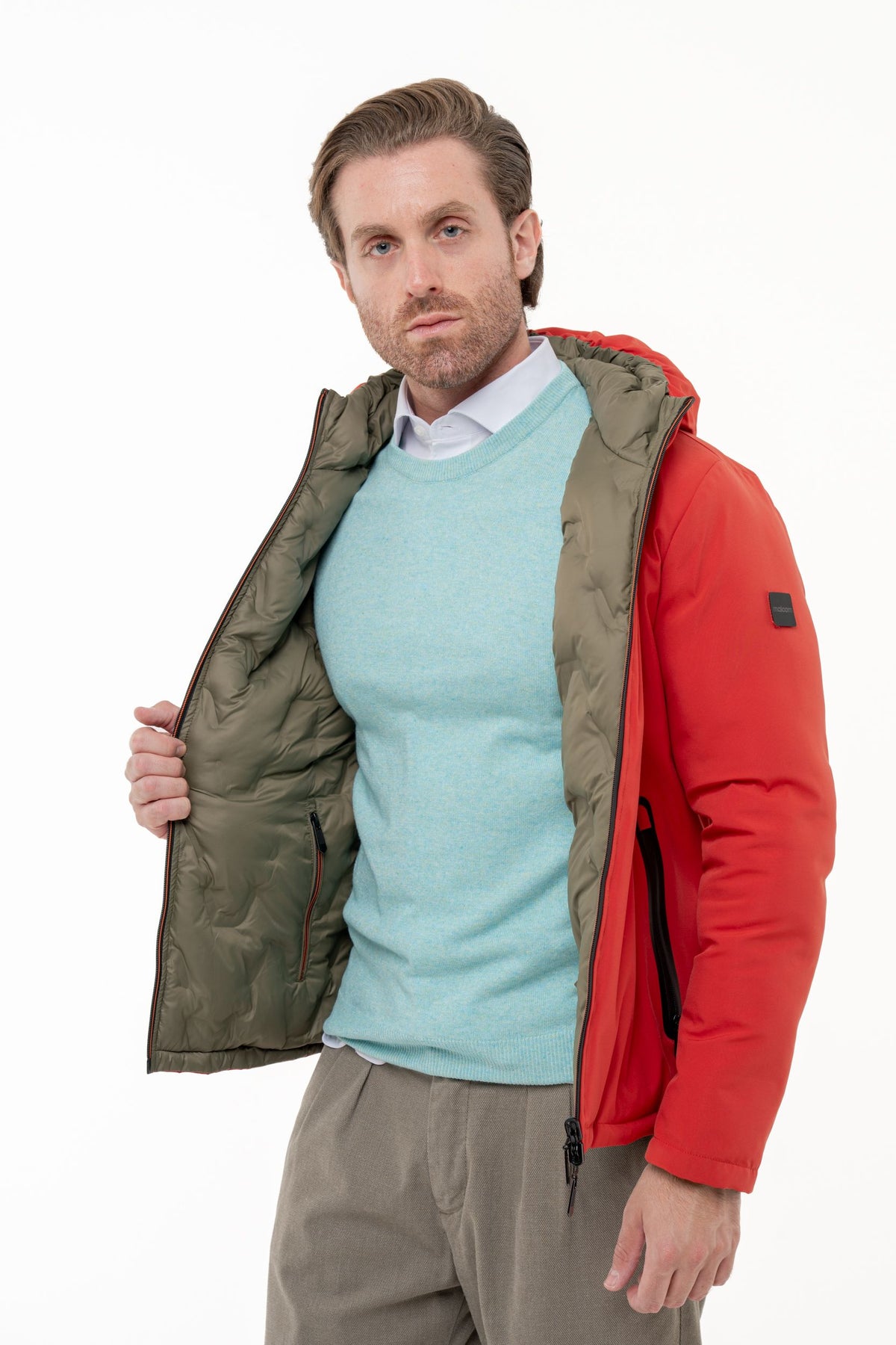 Maglia in mistolana e cashmere