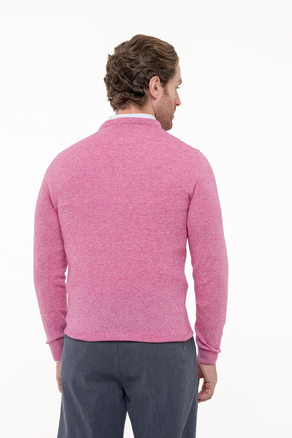 Maglia in mistolana e cashmere