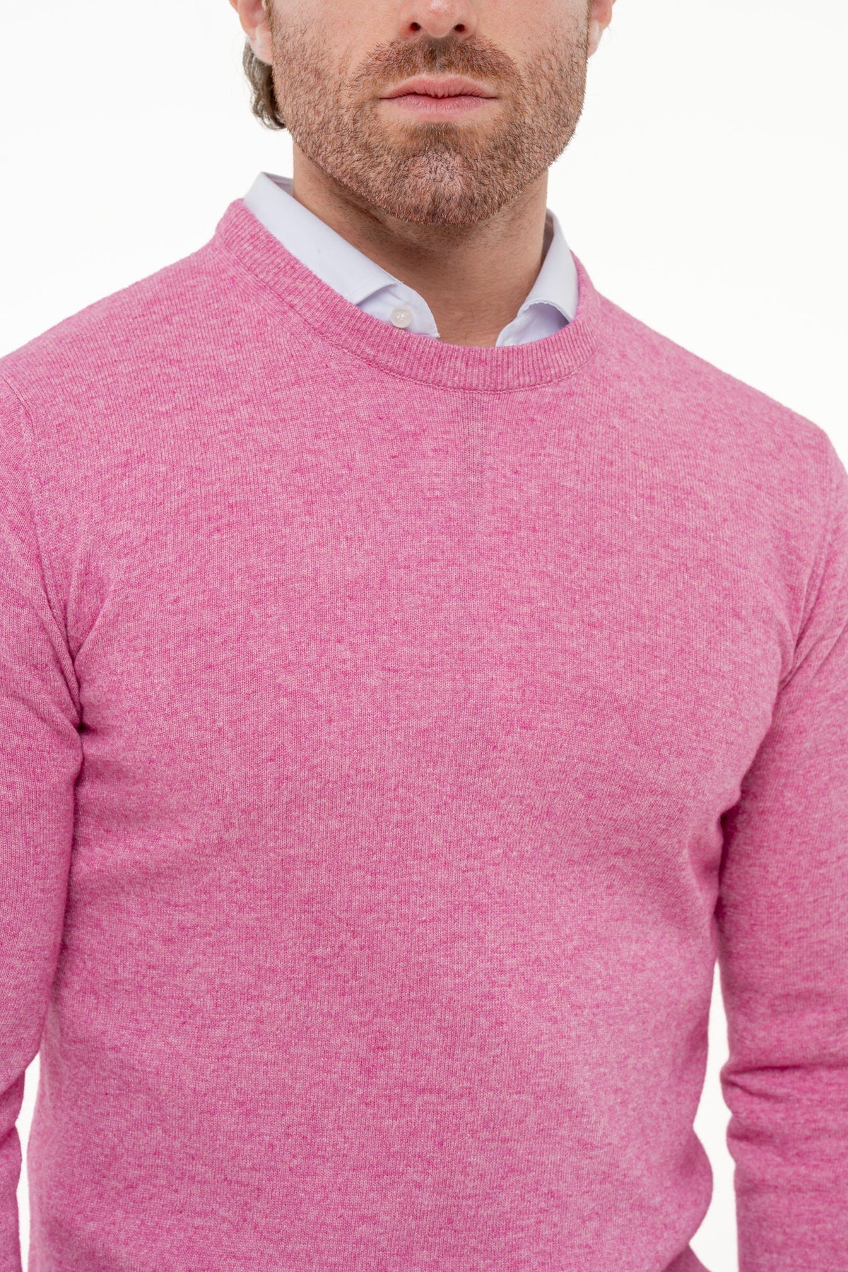 Maglia in mistolana e cashmere