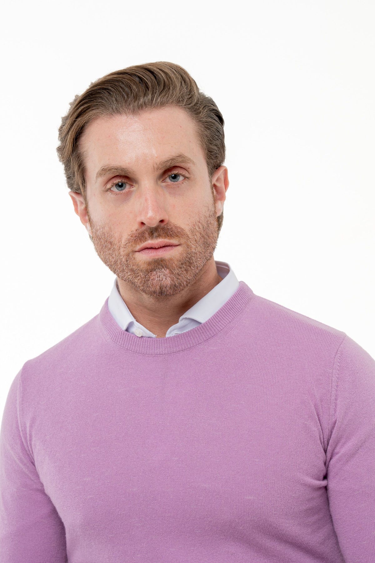 Maglia in mistolana e cashmere