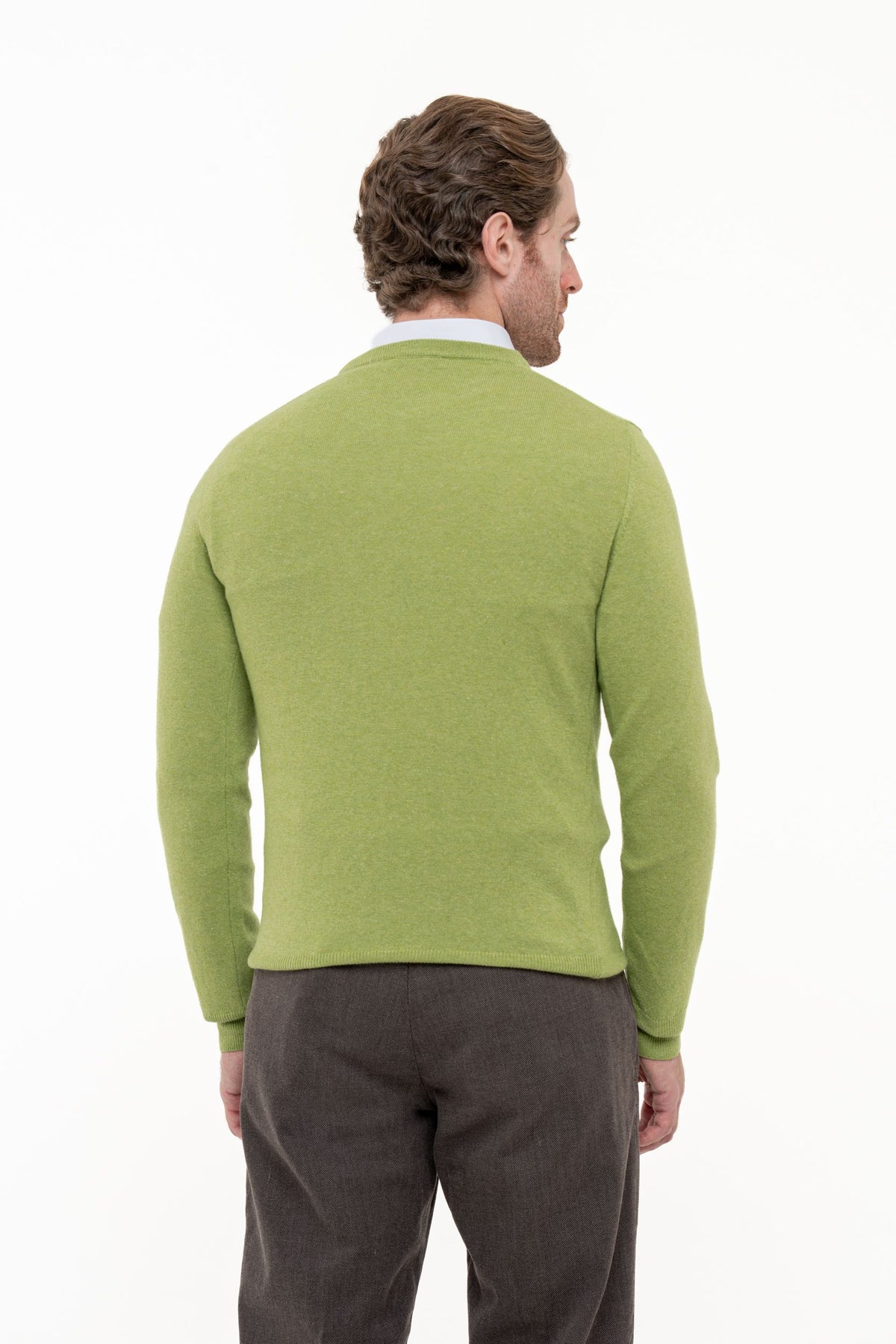 Maglia in mistolana e cashmere