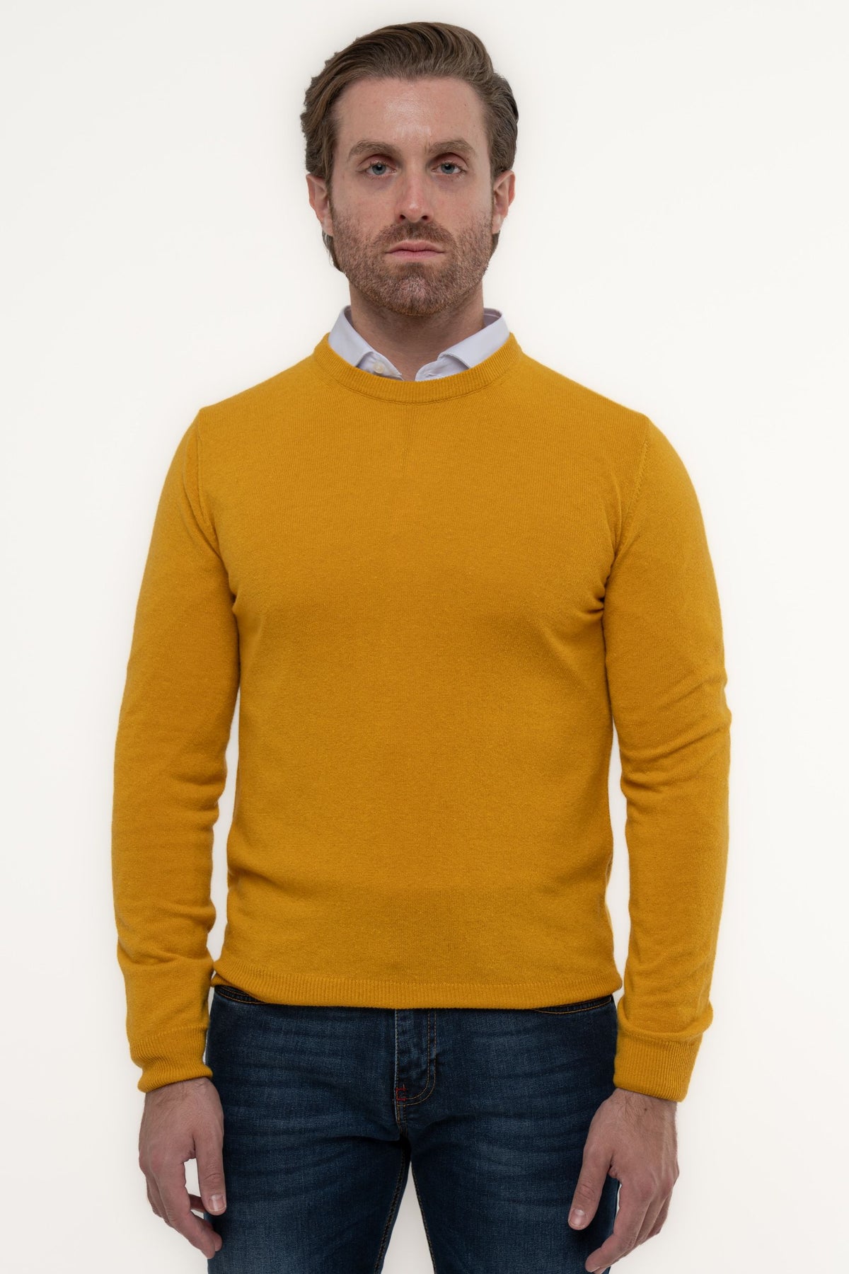 Maglia in mistolana e cashmere