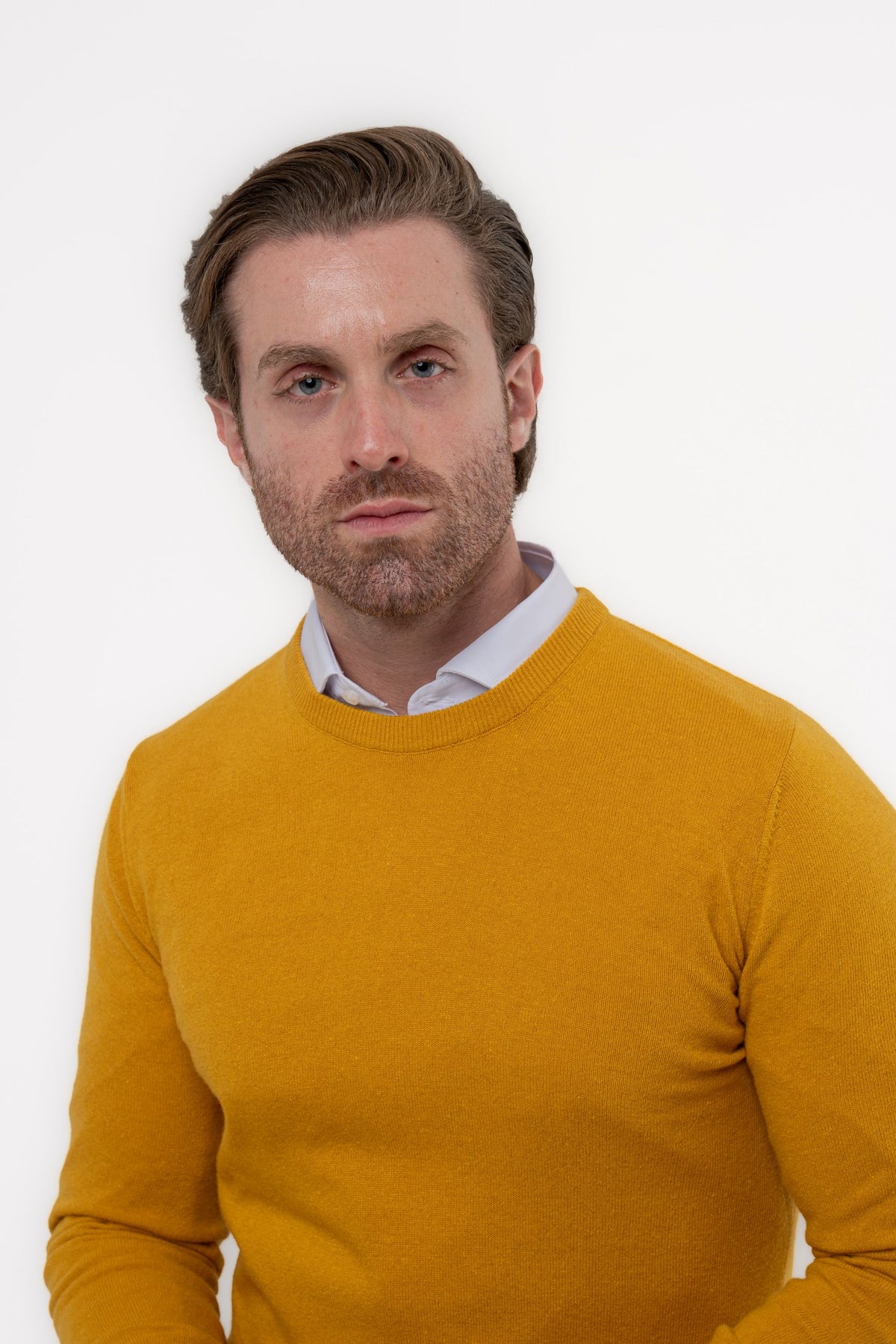 Maglia in mistolana e cashmere
